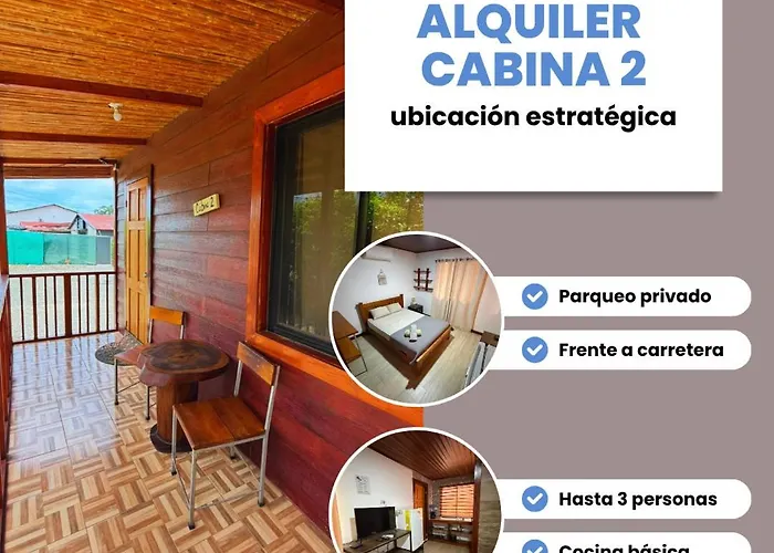 Cabinas Entre Playas Apartment Huacas